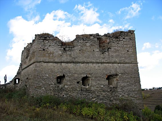 Руины замка в селе Сутковцы